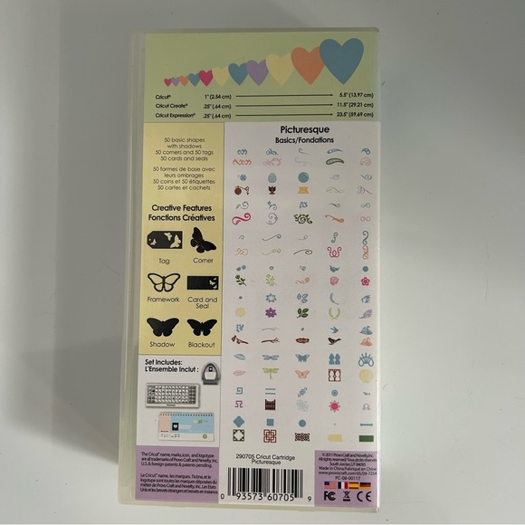 Cricut PICTURESQUE shapes - Picture 4 of 13